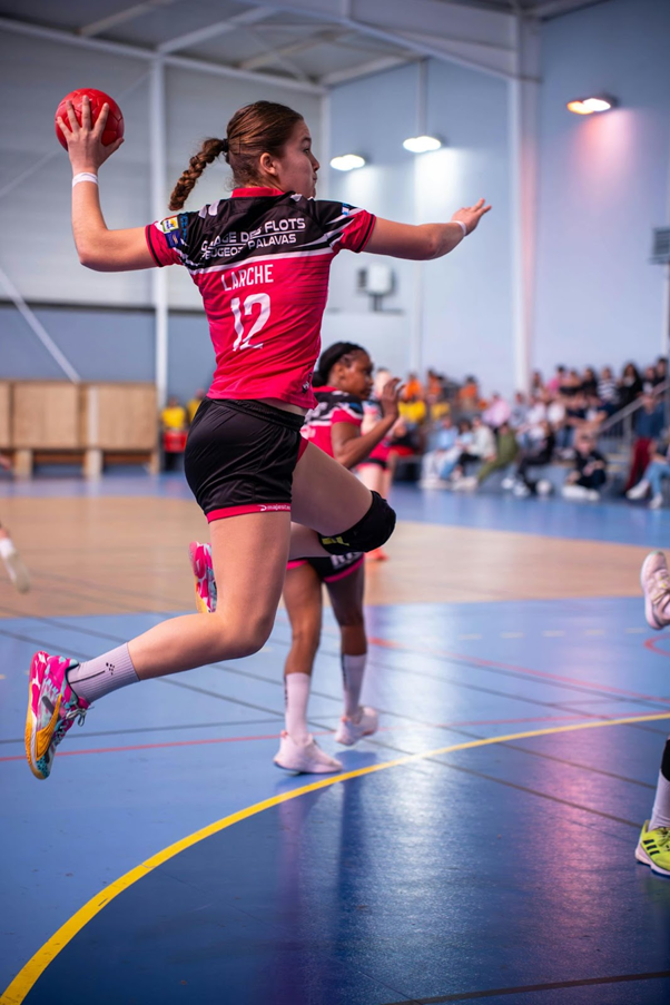 saut tir handball match