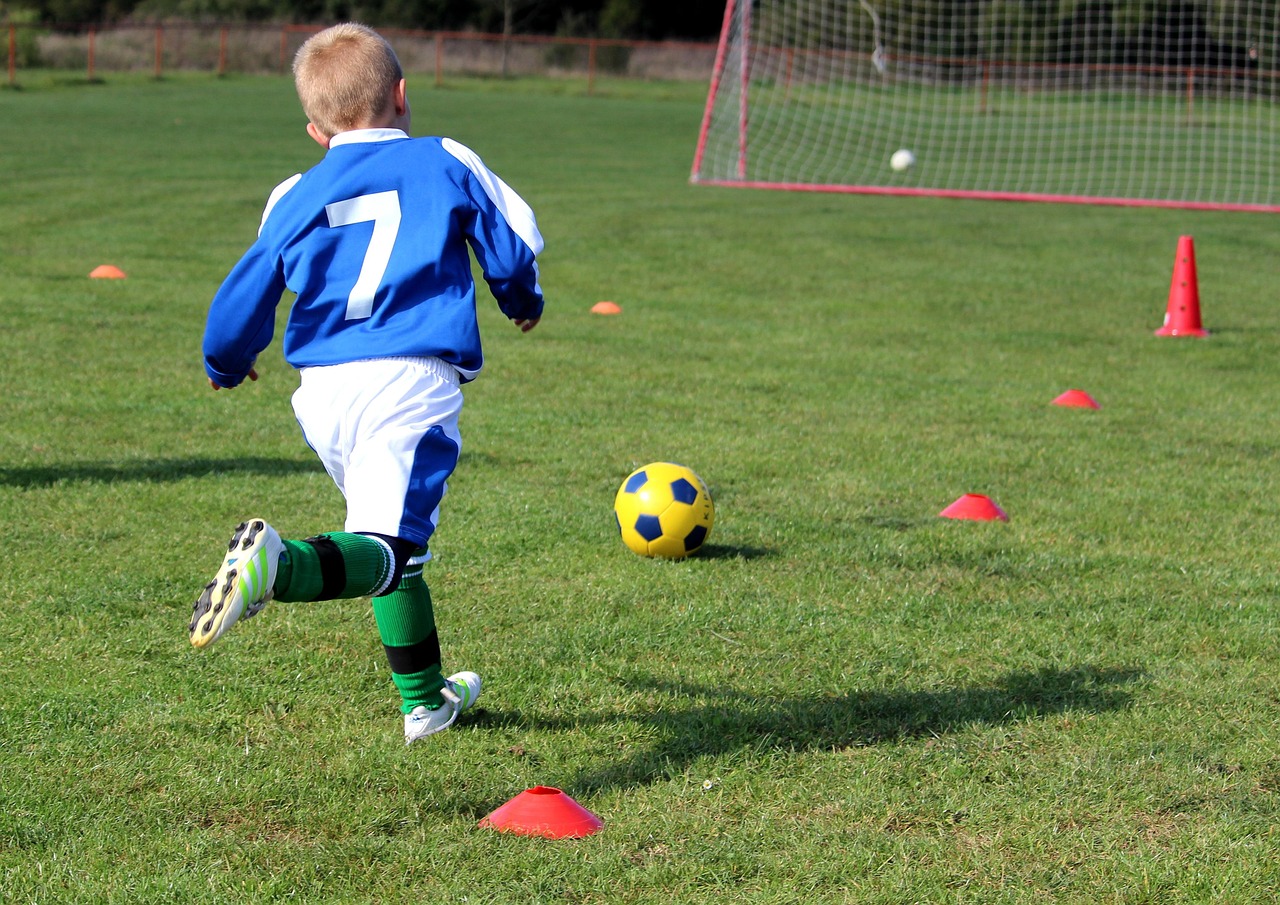 entraineement de football enfant