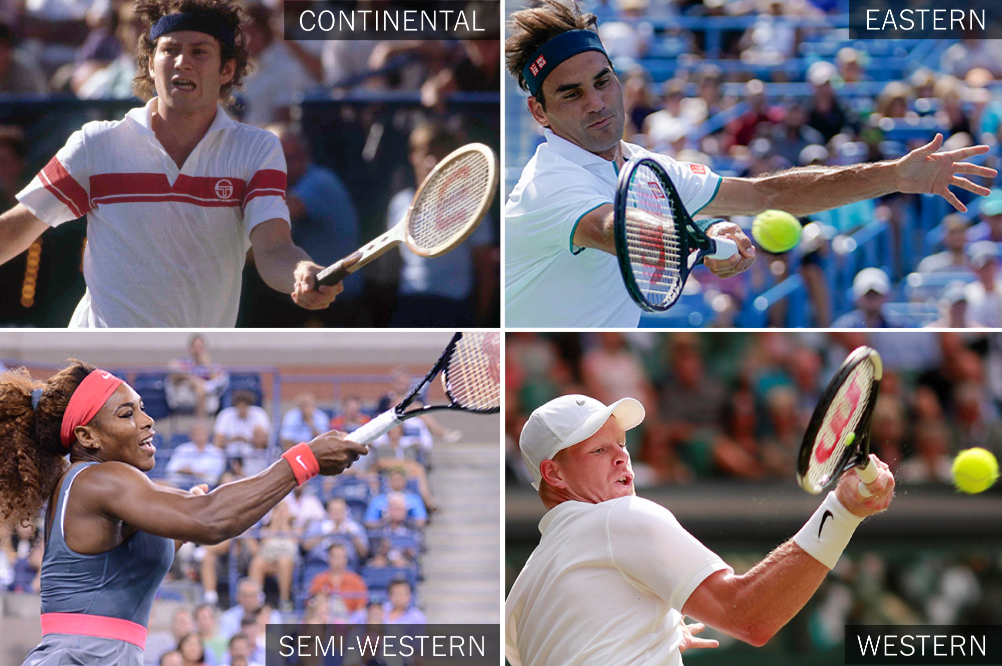 tennis grip court professional players